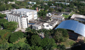 Vista aérea do Instituto Aggeu Magalhães, a Fiocruz Pernambuco